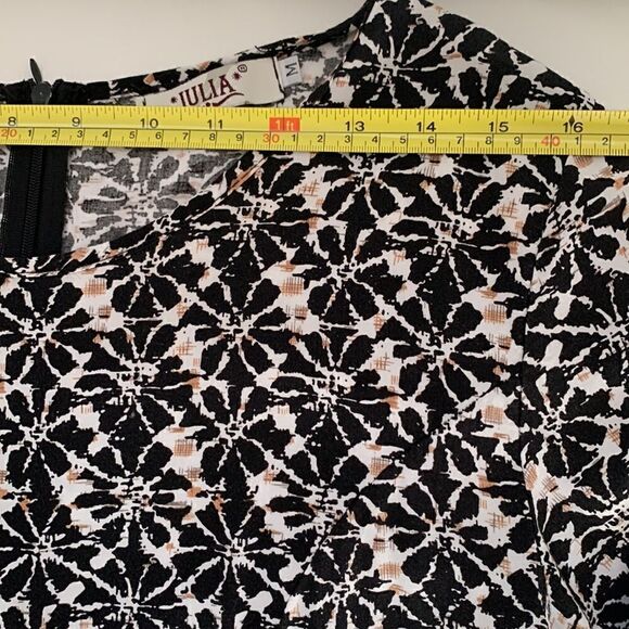 Julia Cotton Blend Dress Size M - Picture 3 of 10